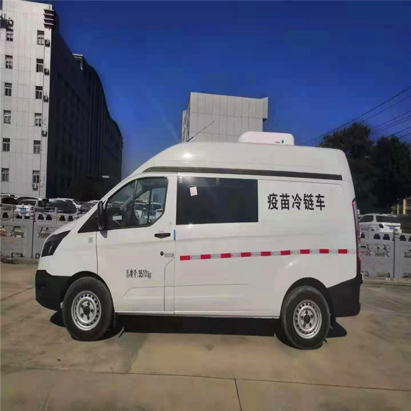 面包式疫苗冷鏈車—國六江鈴柴油疫苗冷藏車