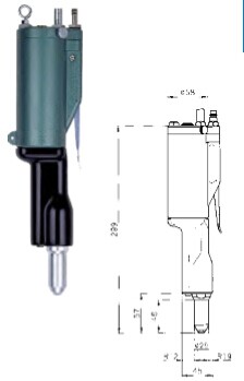 德國(guó)GESIPA液壓氣動(dòng)式抽芯鉚釘槍PH Axial