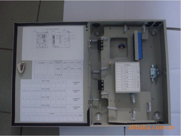 壁掛式二槽樓道光分路器機箱 樓道光分路箱-1分2光分路器