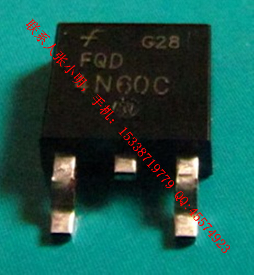 FQD4N60C 4A600V TO-252 MOS管