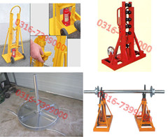 梯形放線架，10T電纜放線架，10噸電纜放線架