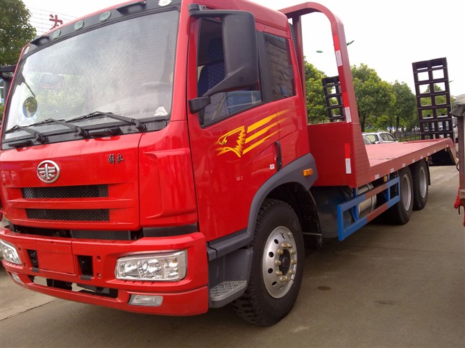 拉小鉤機平板車 小勾機平板車 小挖掘機平板運輸車 挖掘機拖板車