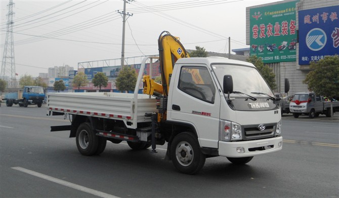 唐駿2噸隨車吊可上藍牌進城方便好用