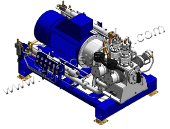 大流量高壓氣體壓縮機