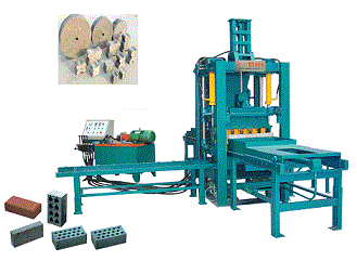 QT3-20全自動(dòng)水泥墊塊機(jī)免燒磚機(jī)