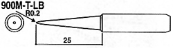 HAKKO白光烙鐵頭900M-T-LB烙鐵咀