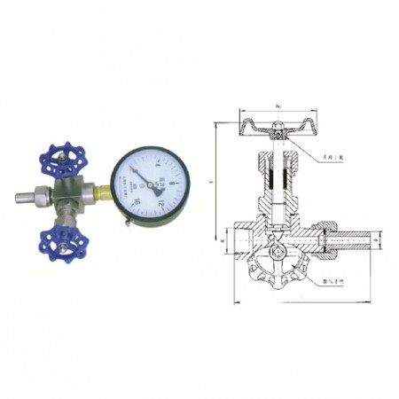 J19W壓力表三通針型閥