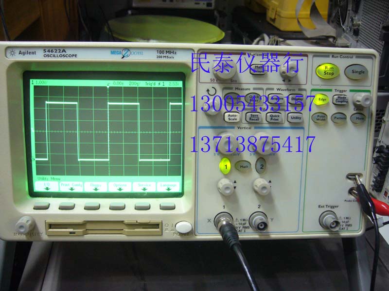 安捷倫54622A 100MHZ數(shù)字示波器 存儲(chǔ)示波器 二手示波器