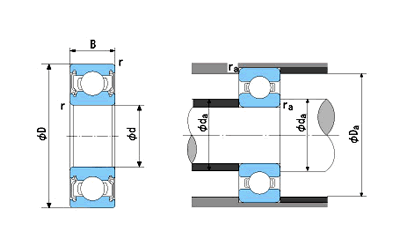 NTNK 65×73×30軸承