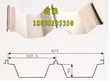 92-675琉璃瓦彩鋼瓦屋面板仿古瓦