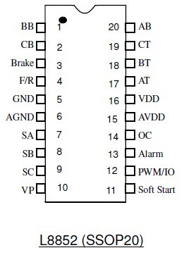 三相無(wú)刷馬達(dá)驅(qū)動(dòng)IC有霍爾無(wú)霍爾廠家代理