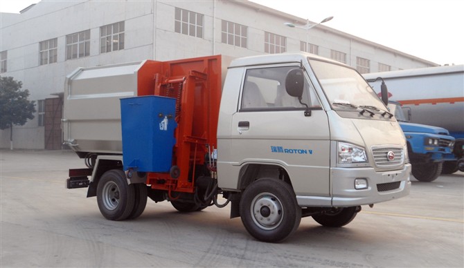 河北—衡水供應福田小型垃圾車 掛垃圾車桶車多少錢 垃圾車廠家直銷