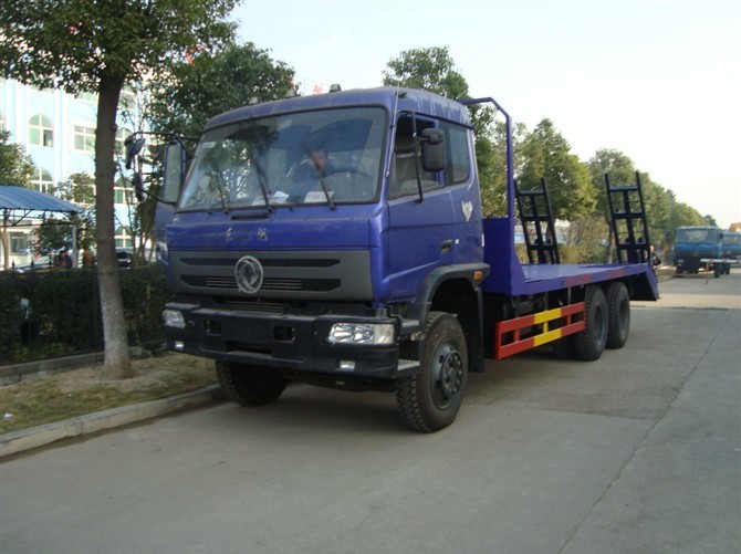 150挖機(jī)拖車 大型挖機(jī)平板拖車 后八輪前四后八平板車