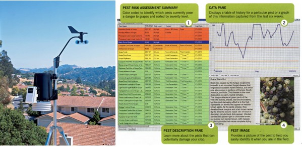 Vantage Pro2葡萄病蟲害預(yù)報(bào)氣象站