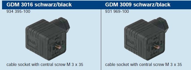 HIRSCHMANN赫斯曼-GDS/GDSN系列電磁閥矩形連接器