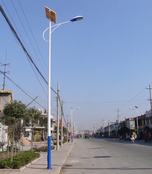 河北遷安太陽能路燈，唐山太陽能LED路燈