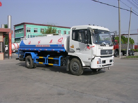 哪的灑水車最好，湖北隨州最好的東風(fēng)天錦灑水車，10-15立方灑水車