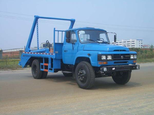 東風(fēng)140擺臂式垃圾車價(jià)格_擺臂式垃圾車運(yùn)輸車_大型擺臂式垃圾車