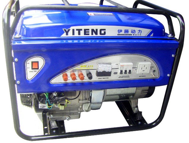 供應(yīng)7.5千瓦稀土永磁汽油發(fā)電機 低燥音家用發(fā)電機直銷