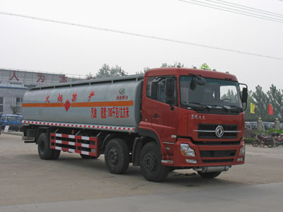 油罐車東風(fēng)加油車運(yùn)油車化工半掛危險(xiǎn)品運(yùn)輸車東風(fēng)天錦前四后四