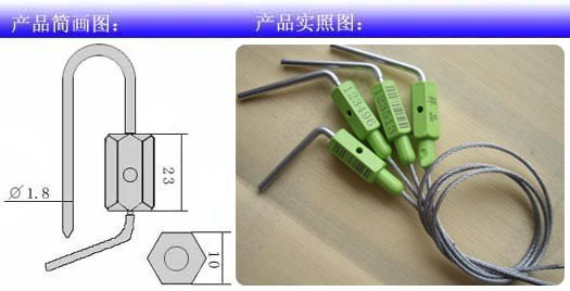 一次性鋼絲封施封鎖