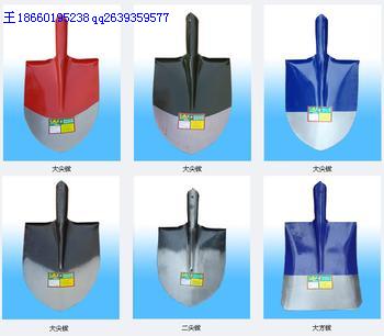 鐵路物資鐵锨、平板鐵锨、尖頭鐵锨、平板鐵鍬、尖鍬