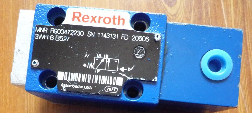 3WH6B5X型 電磁換向閥 力士樂 rexroth