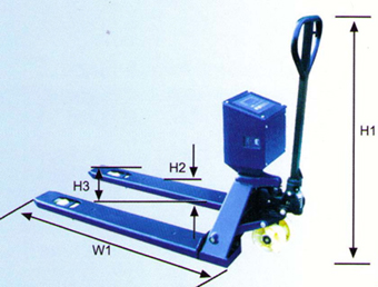 液壓搬運(yùn)車電子秤-靖江方園