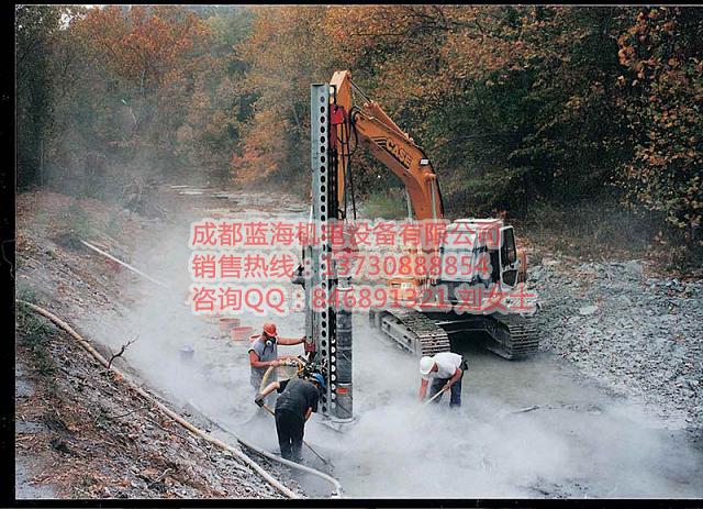 履帶管棚鉆機，礦山鉆機廠家，挖機改造鉆機