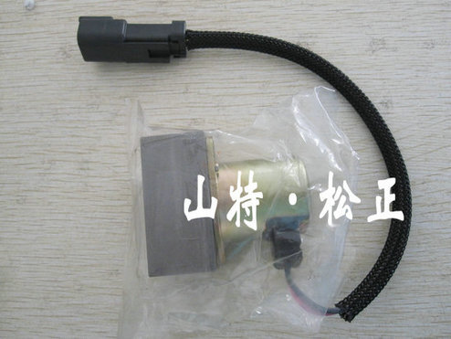 甘肅蘭州小松挖掘機配件，PC360-7液壓泵電磁閥，旋轉(zhuǎn)電磁閥