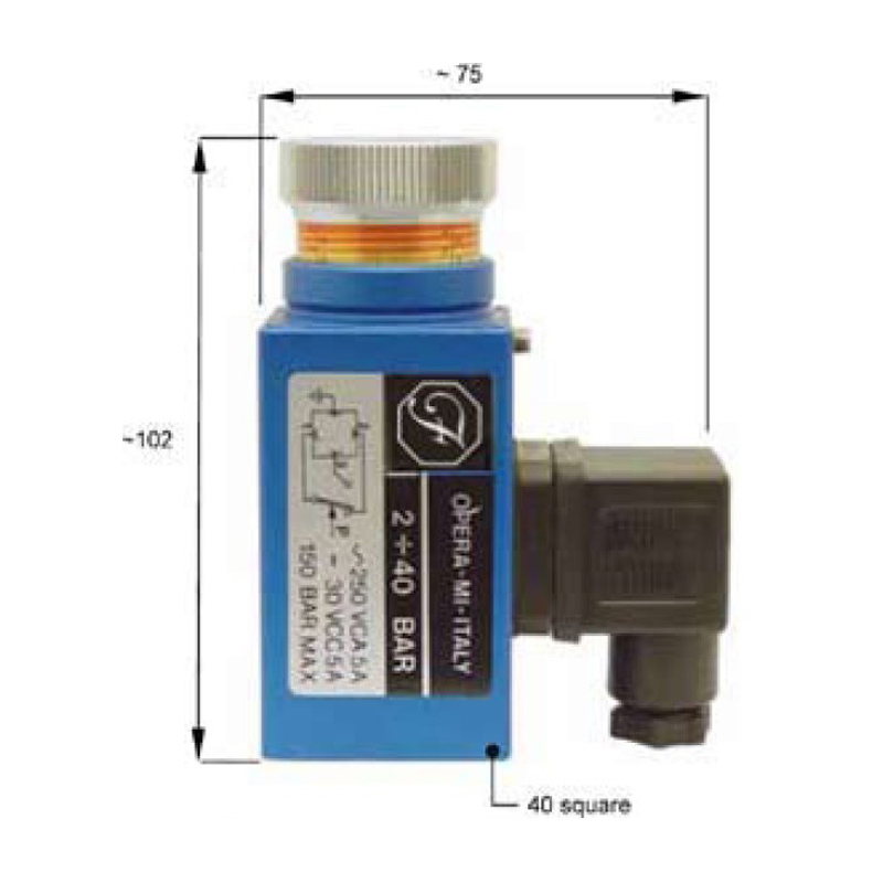 可調(diào)機(jī)械式壓力開關(guān) 壓力繼電器