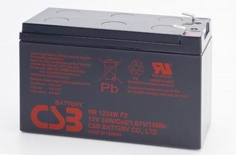 美國CSB免維護鉛酸蓄電池HR1234W 12V7AH