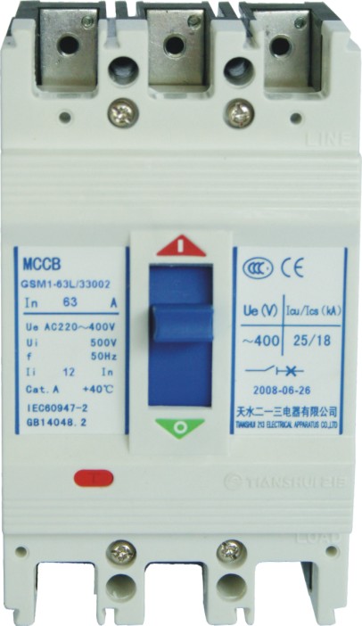 廠家直銷天水二一三GSM1-800M塑殼斷路器