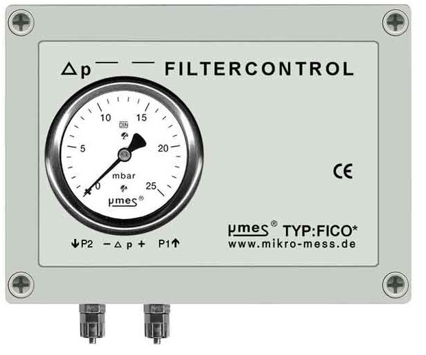 德國mikro-mess過濾器控制壓力計(jì)數(shù)字顯示器