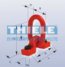 THIELE德國(guó)蒂勒100級(jí)裝備吊點(diǎn)