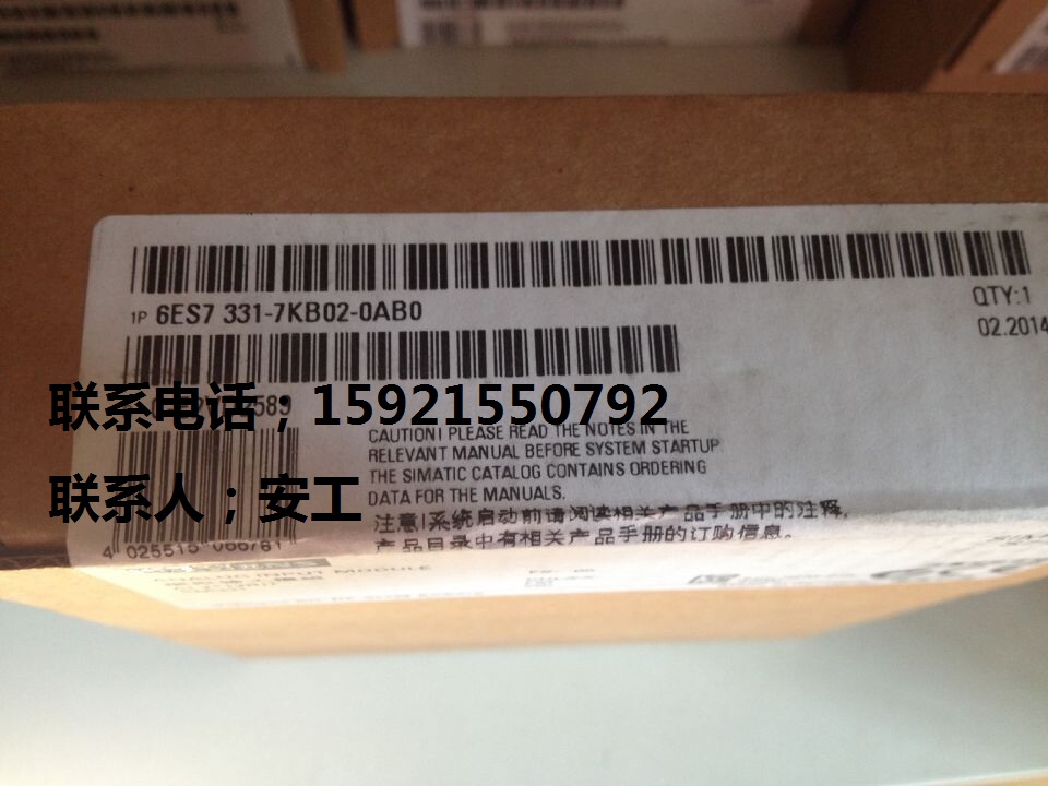 西門子SM331模擬量輸入模塊6ES7331-7KFO2-OABO