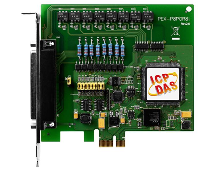 泓格PEX-P8POR8I高速8路數(shù)字量I/O卡