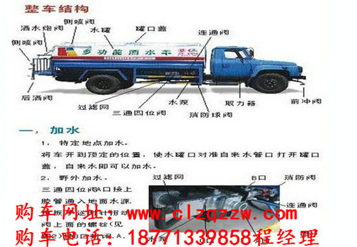 10方灑水車_程力國五灑水車