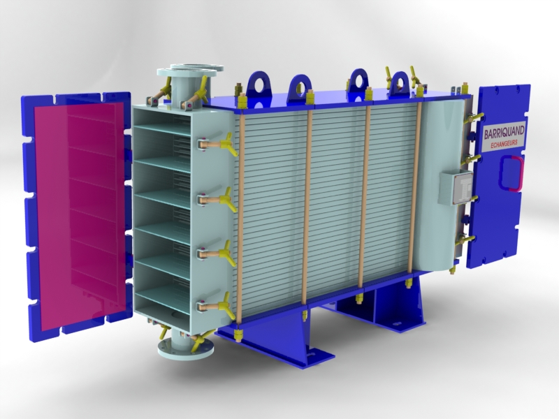 比利時(shí)BARRIQUAND全焊接寬流道板式換熱器S42-1C10