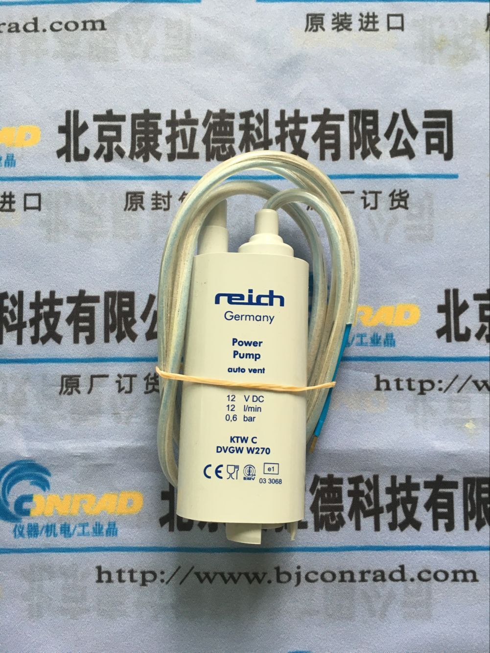 微型潛水泵Reich 12V D.C 12L/min 0.5ba