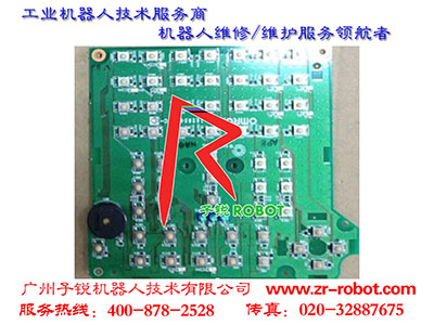 安川NX100機器人示教器JZRCR-NPP01-1 按鍵板維修