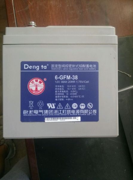 浙江DengTa蓄電池6-GFM-26/12V26ah