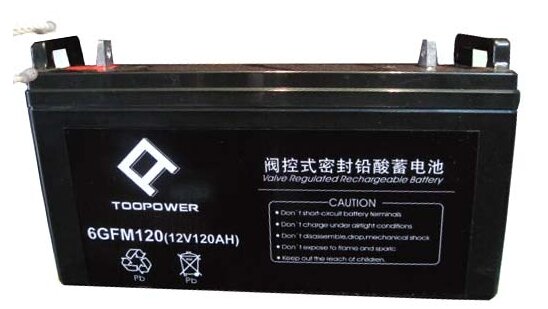 TOOPOWERL蓄電池6FM17/12V17ah