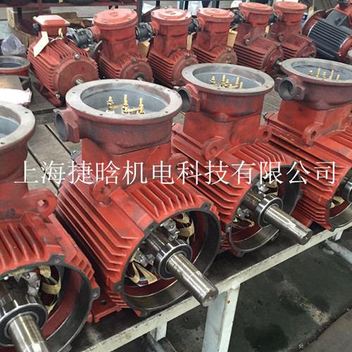 上海三相防爆電機 ExdII BT4 1.1KW-2極 隔爆三相異步電動機