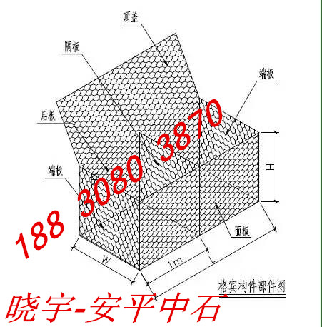 5%鋅鋁合金鋼絲護(hù)岸固坡 格賓石籠包塑堤坡防護(hù) 河北石籠網(wǎng)廠家