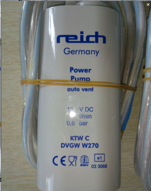 REICH tauchpumpe	12V D.C  18l/min