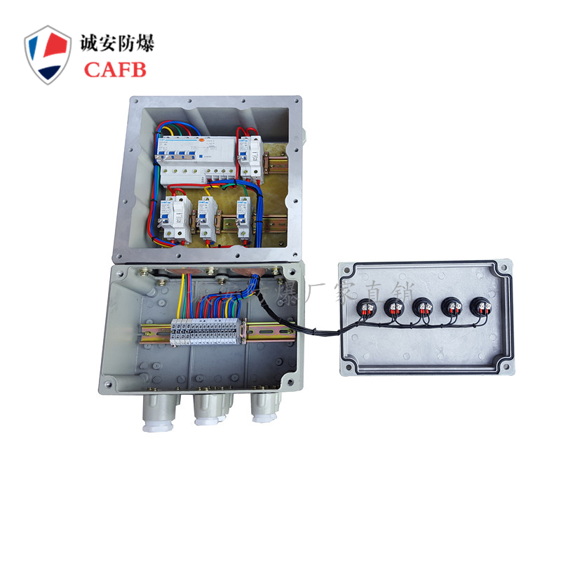 防爆控制箱生產(chǎn)廠家  控制2kw3kw電機(jī)啟停