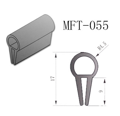 廠家熱銷(xiāo)電器密封條MFT-055黑色發(fā)泡EPDM密封條耐高溫耐腐蝕