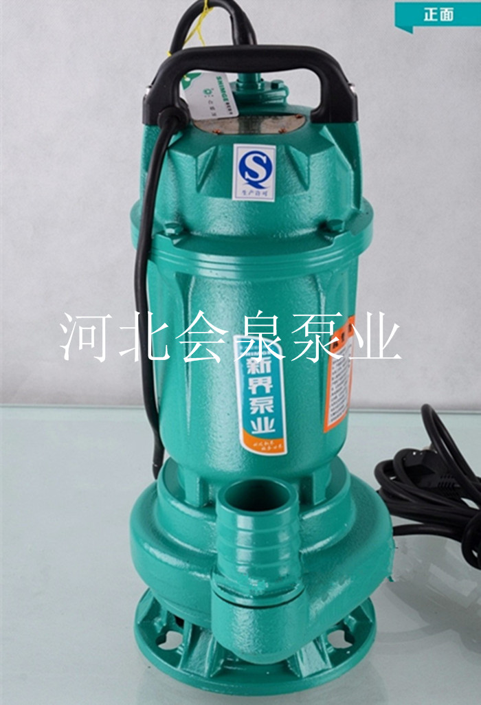 會(huì)泉WQD6-9-0.4	潛水排污泵建筑使用泵污水泵