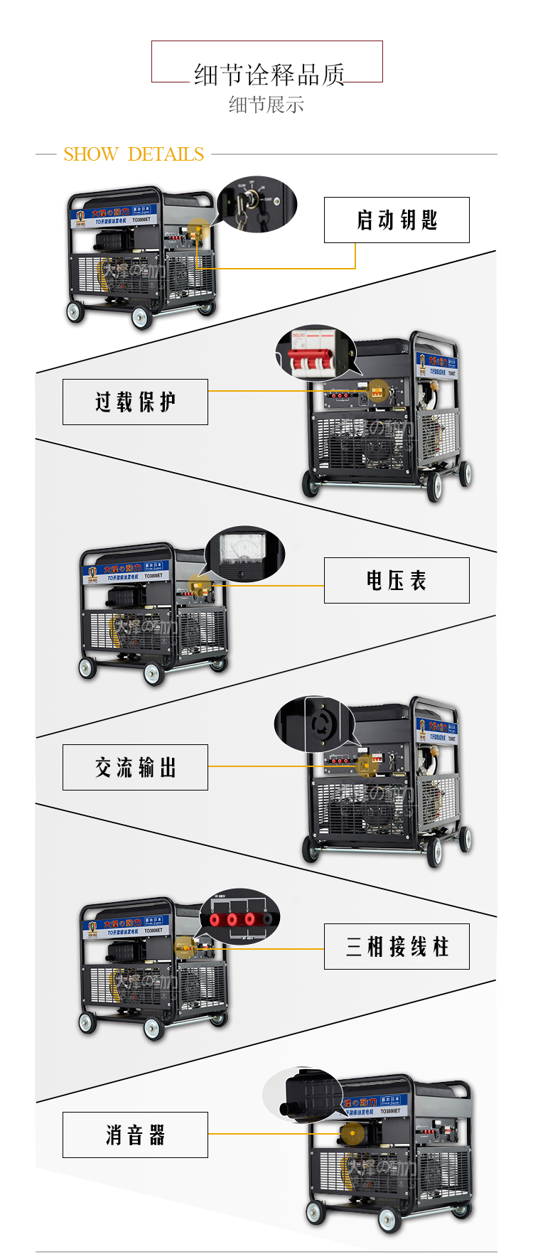 巴中3KW柴油發(fā)電機(jī)圖片